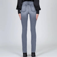 BLACK ORCHID Megan Slim Straight Jean in all night long - women's jeans - alternate view