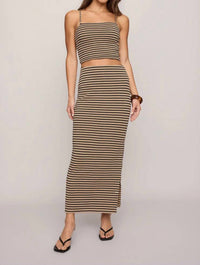 Z Supply Caffari Tube Top Tank in black - women's tank top - view 4