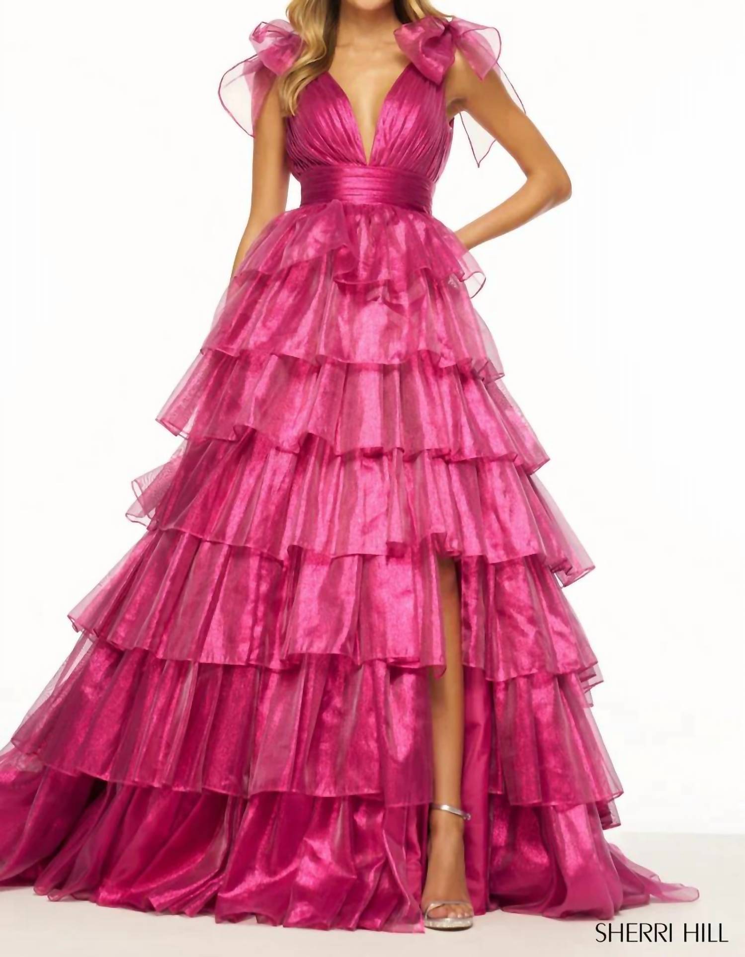 Sherri Hill - Ruffle Skirt Ballgown