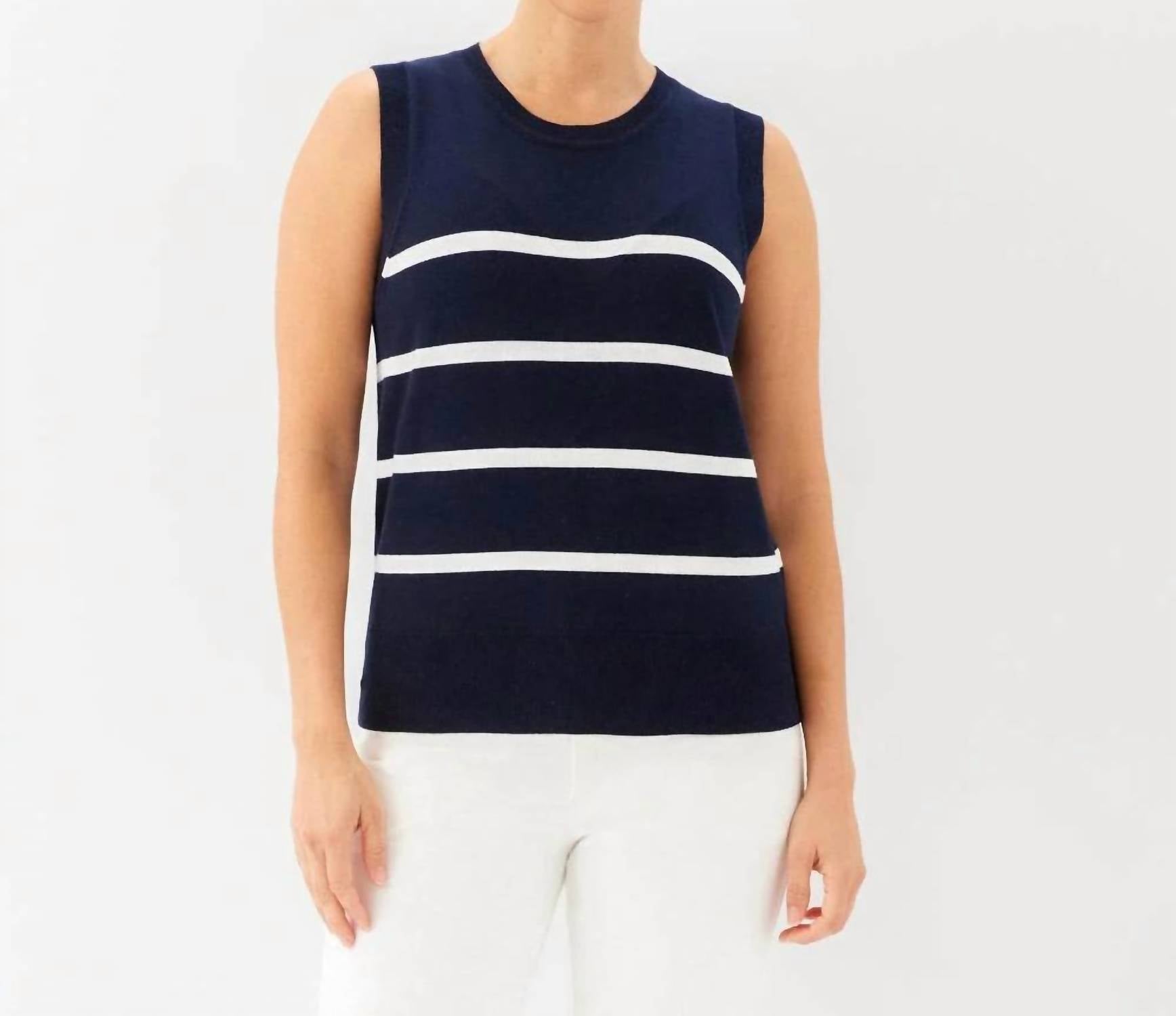 Karen Kane - Stripe Sweater Tank