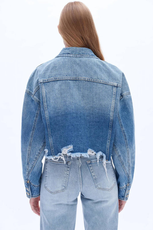 Bayeas - Long Sleeve Denim Jacket