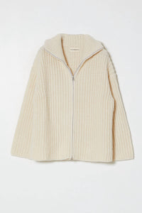 Atelier Delphine - Women's Alpaca Rib Cardigan