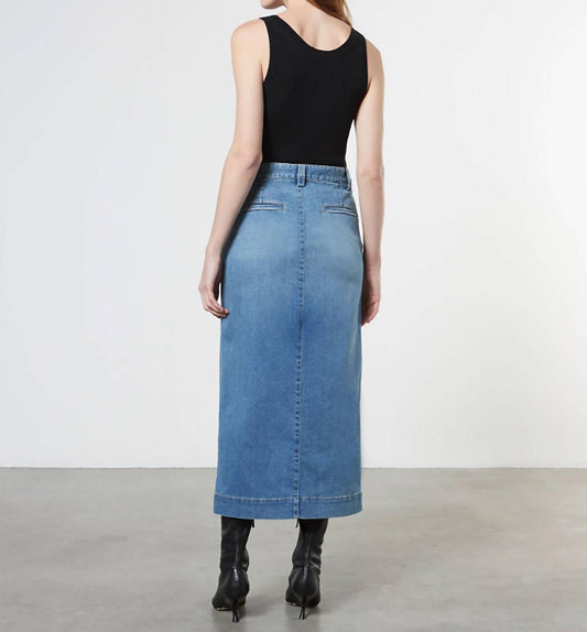Enza Costa - Soft Touch Slit Skirt