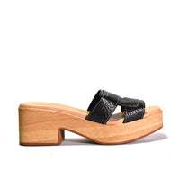 Cordani - Women's Marley Pebbled Leather Slip On Sandal