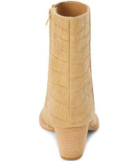 Matisse Women's Caty Croc Suede Bootie in natural - women's shoe - view 4