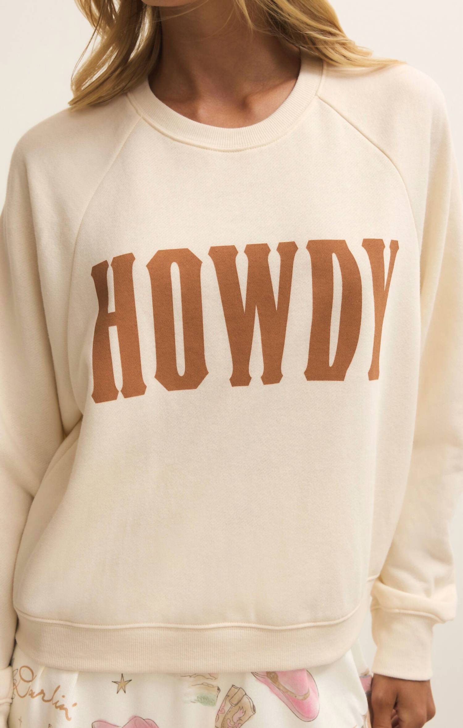 Z Supply - Howdy Long Sleeve Sweatshirt