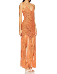 Line And Dot - Wandering Crochet Dress