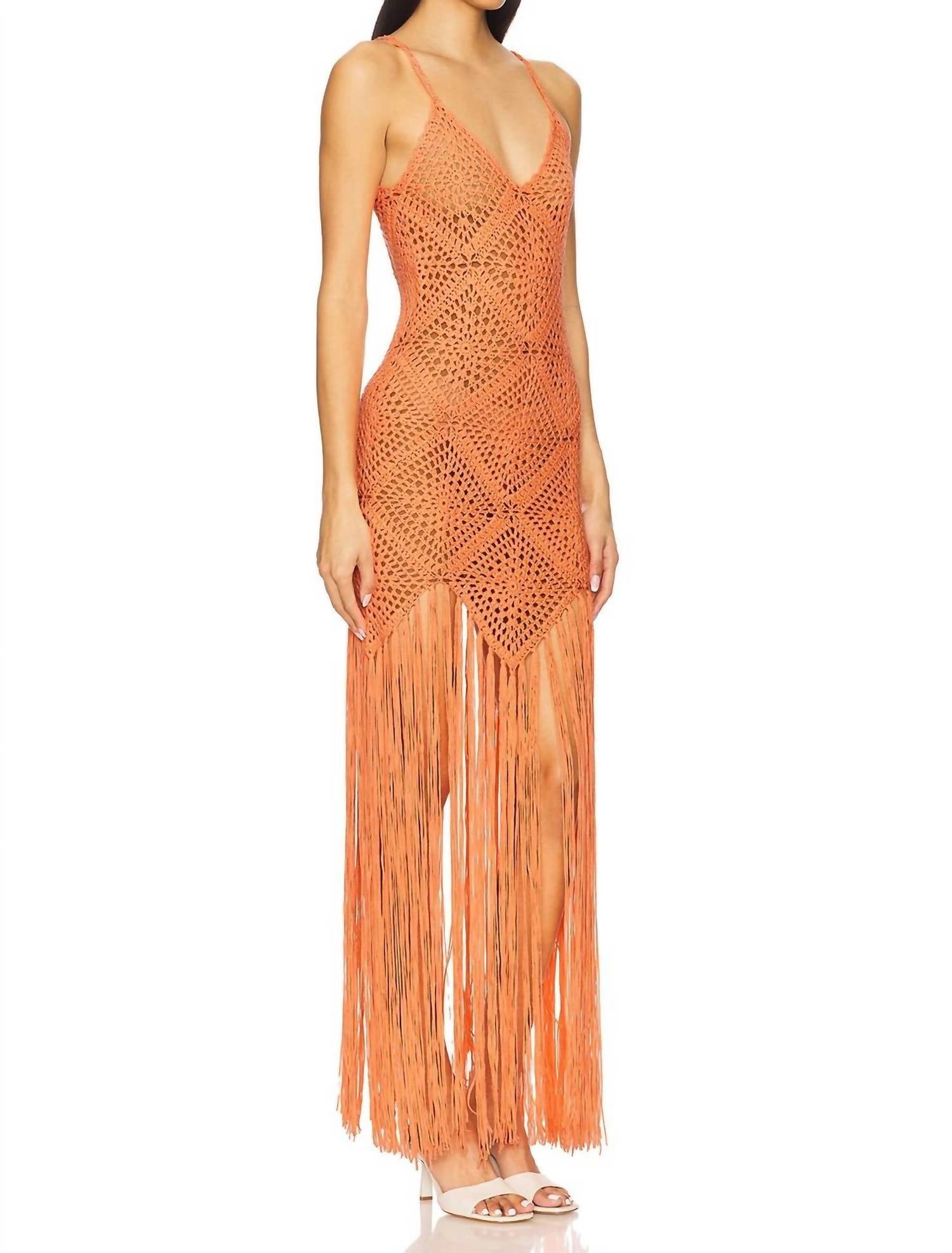 Line And Dot - Wandering Crochet Dress