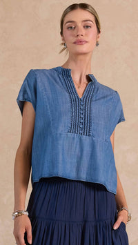 Current Air - Flutter Short Sleeve Top