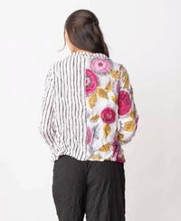 Liv By Habitat - Chinched Pocket Button Front Top