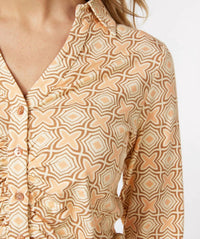 Esqualo - Star Pleated Blouse