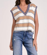 Elan - Deep V Sweater Vest