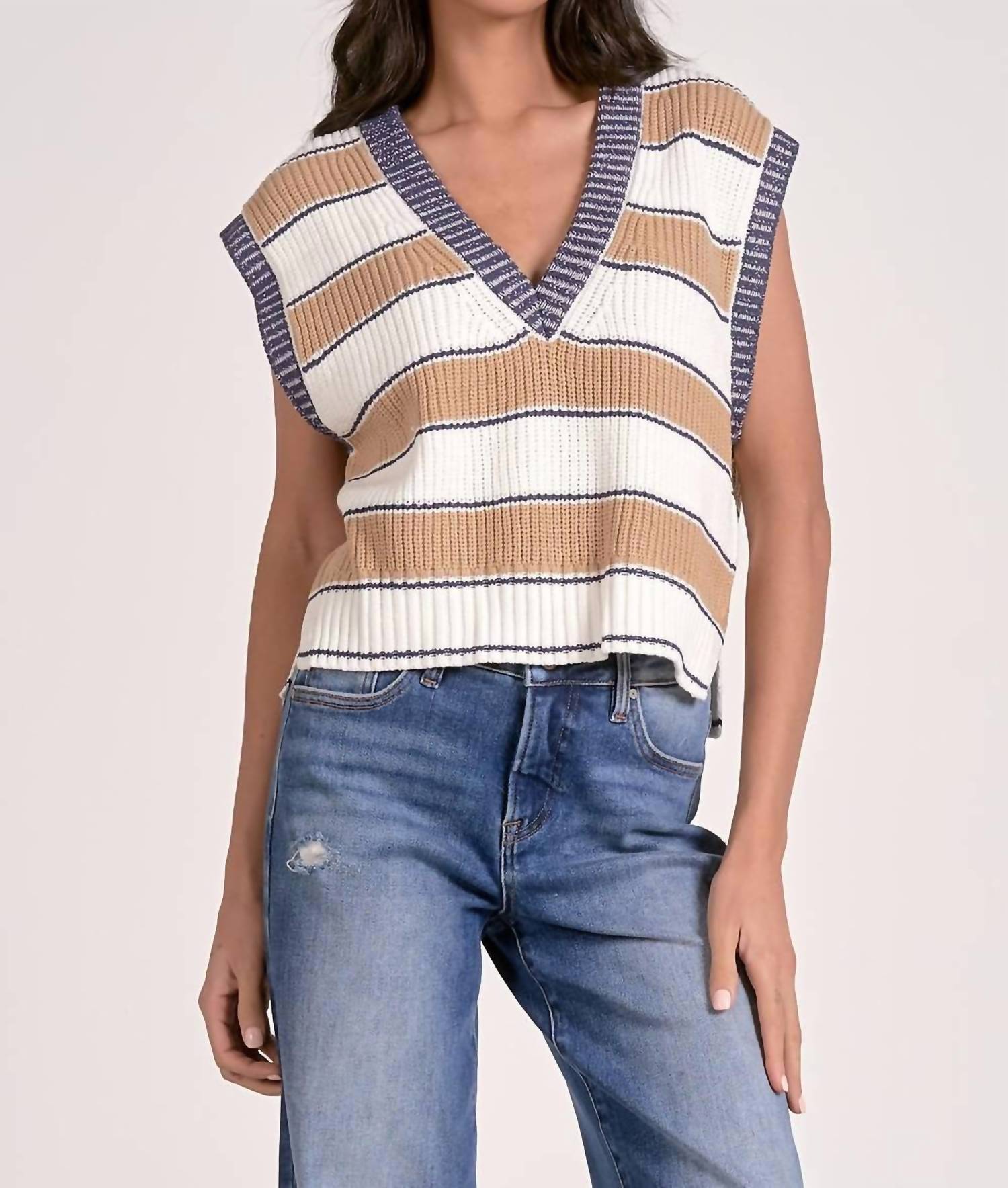 Elan - Deep V Sweater Vest