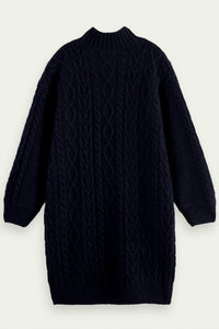 Scotch & Soda - Cable-knit Sweater Mini Dress