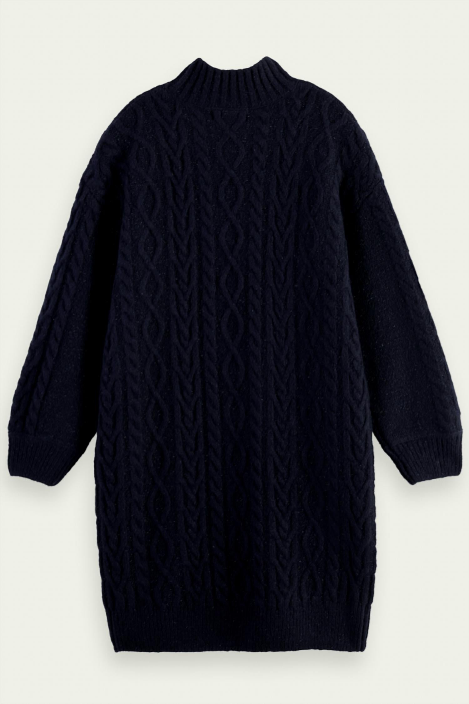 Scotch & Soda - Cable-knit Sweater Mini Dress
