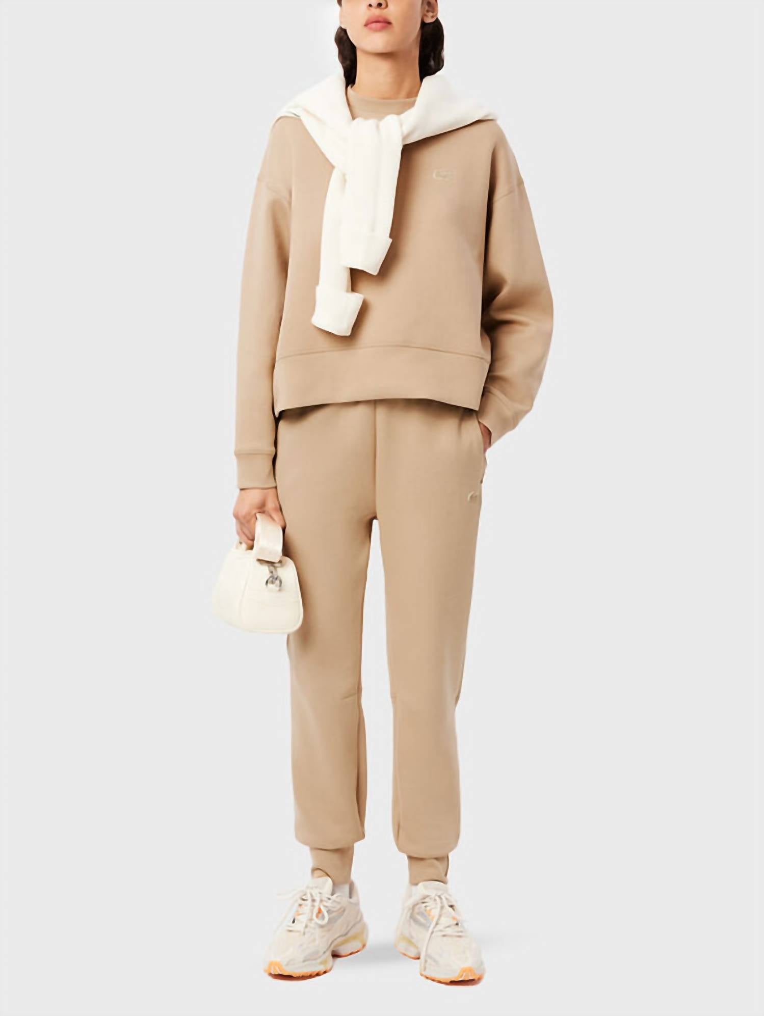Lacoste - Oversized Cotton Sweatshirt
