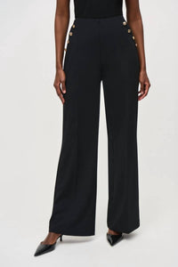Joseph Ribkoff - High Rise Classic Wide-leg Trouser