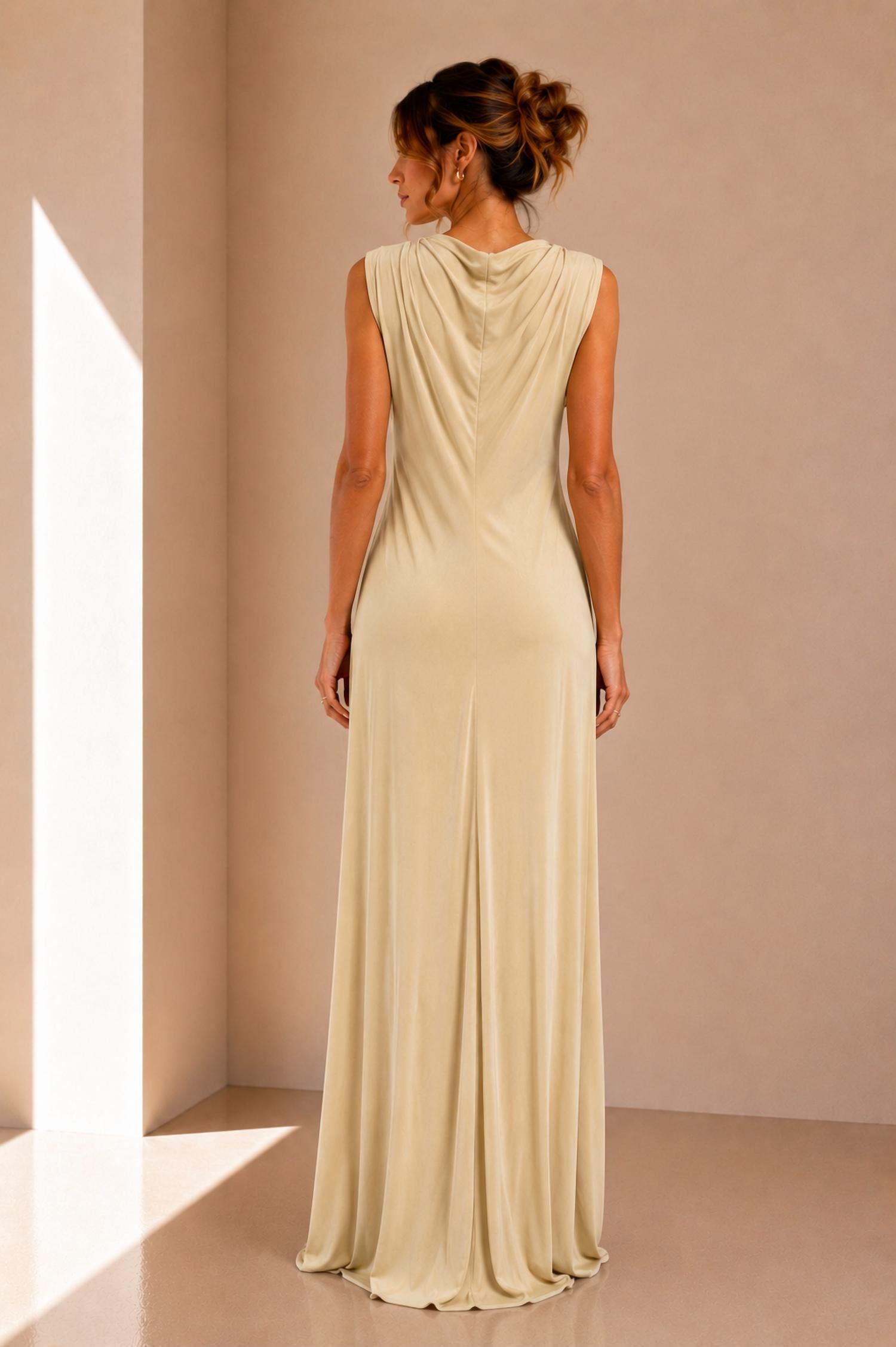 Pier Antonio Gaspari - Sleeveless Fluid Maxi Dress