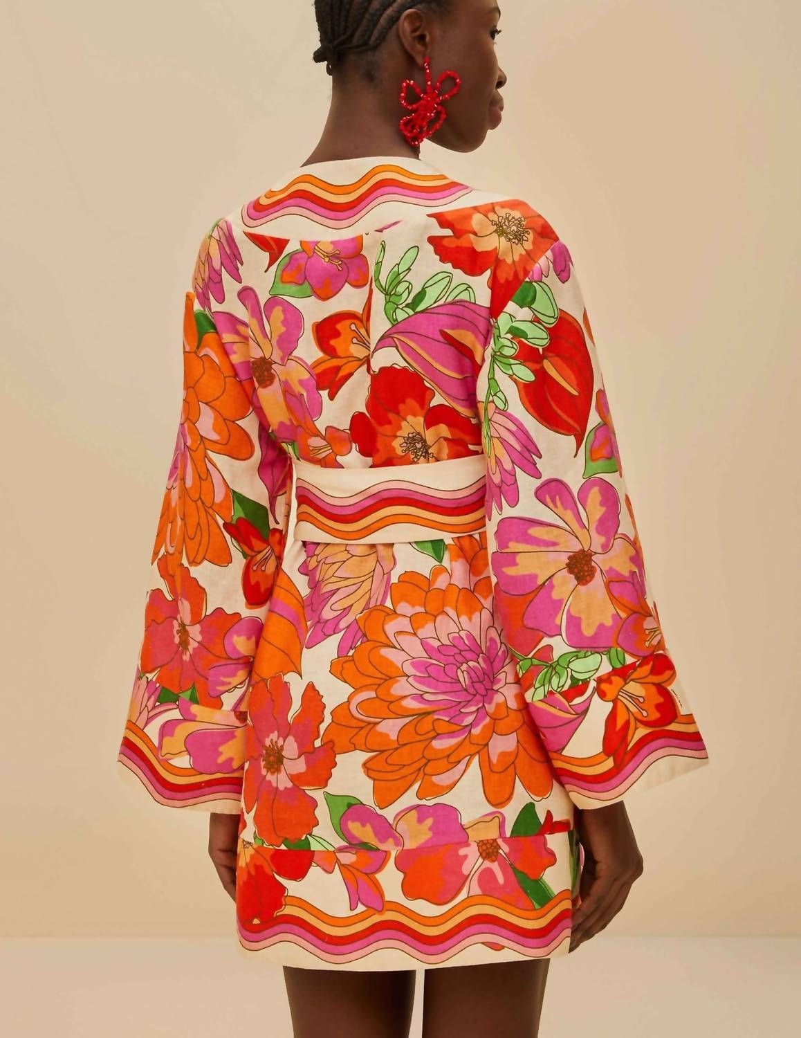 Farm Rio - Spring Affair Mini Dress