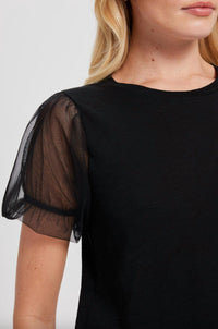 Goldie - Tulle Princess Sleeve Tee