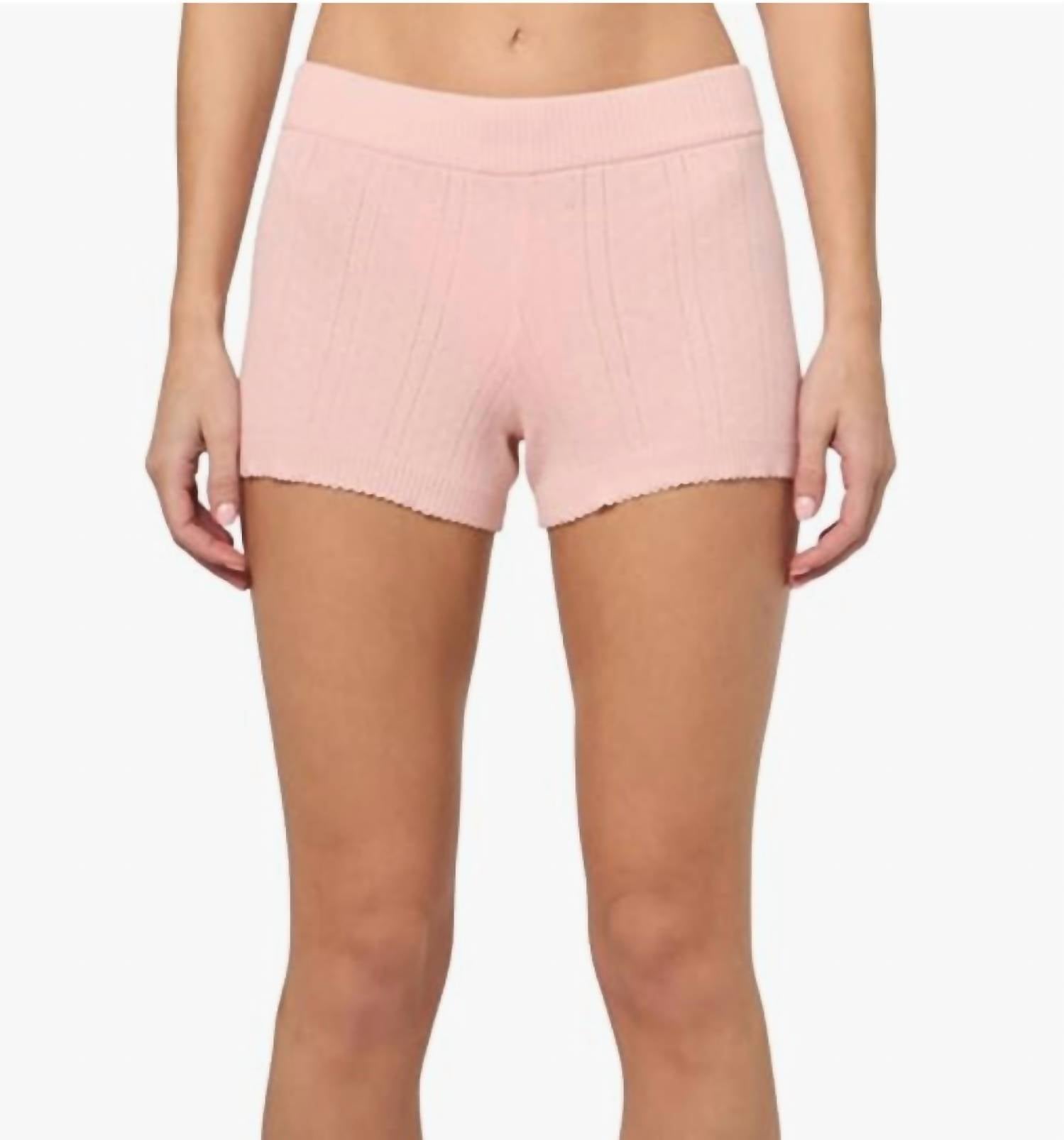 Pj Salvage - sweetheart pointelle shorts
