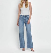 Vervet By Flying Monkey - 90's Super High Rise Wide Jeans