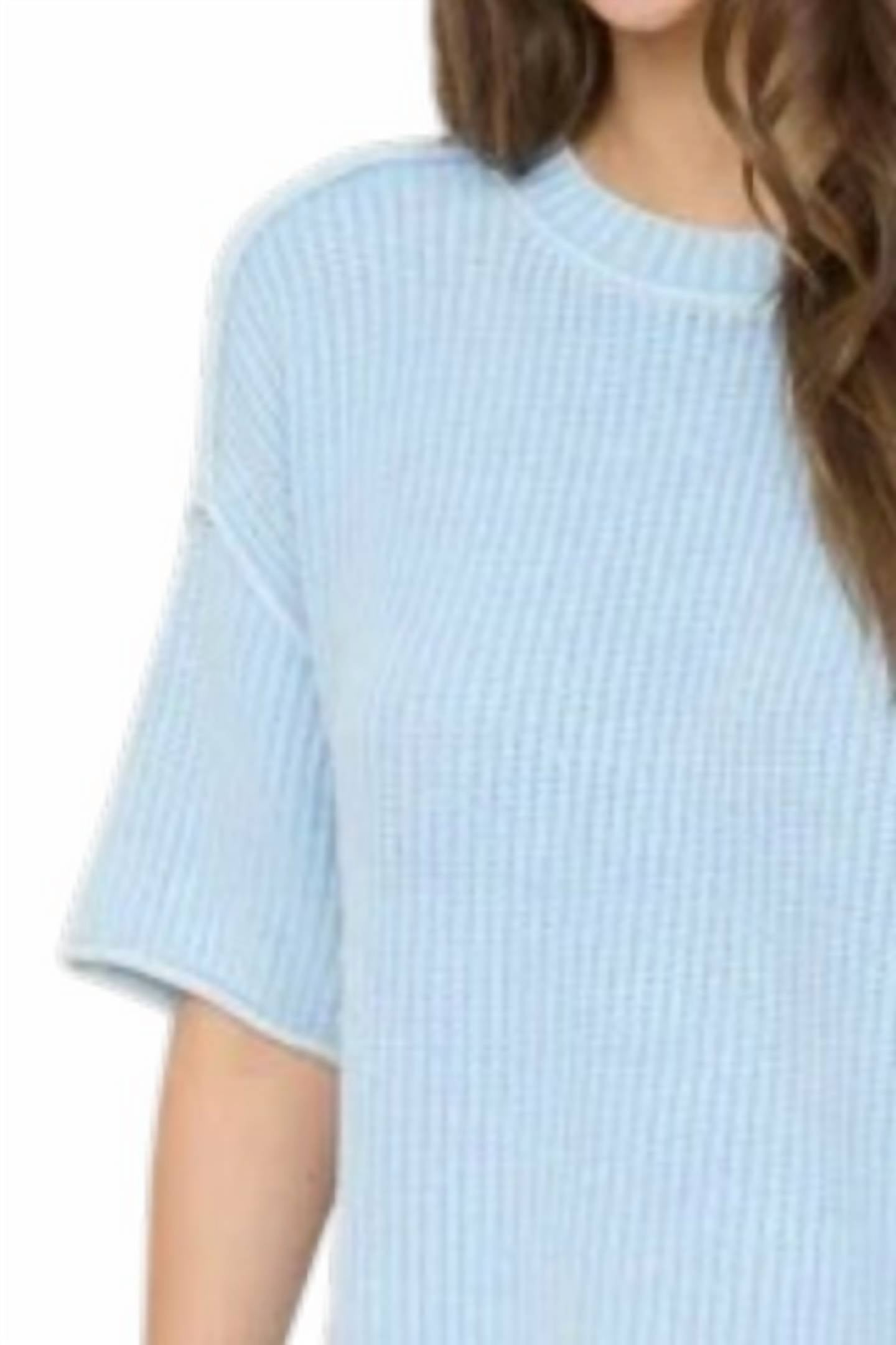 Blu Pepper - Weekend Washed Boxy Tee