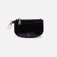 HOBO Women's Luna Card Pouch in black - women's bag - detail view