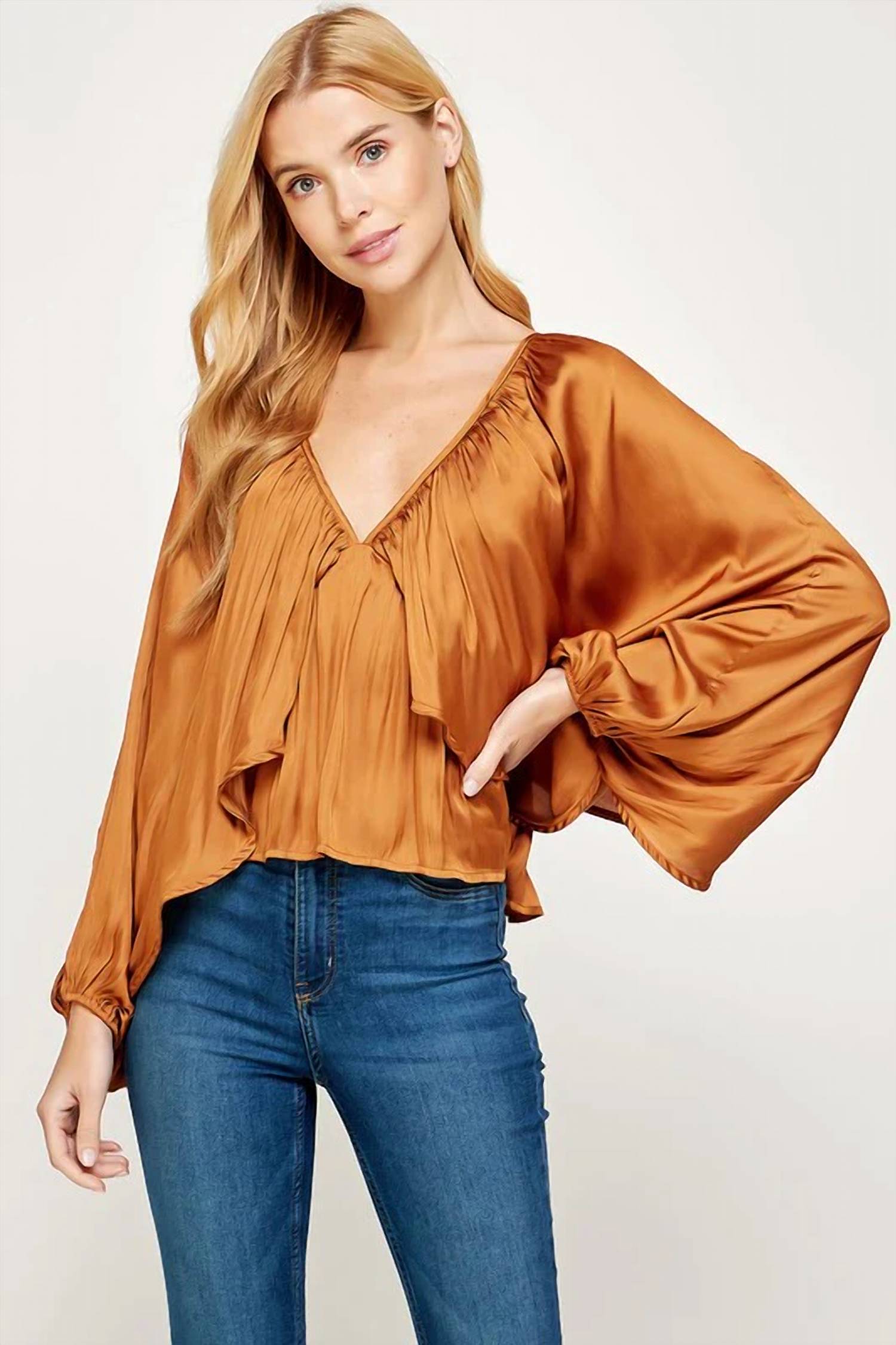 Strut & Bolt - Cher Silky Blouse