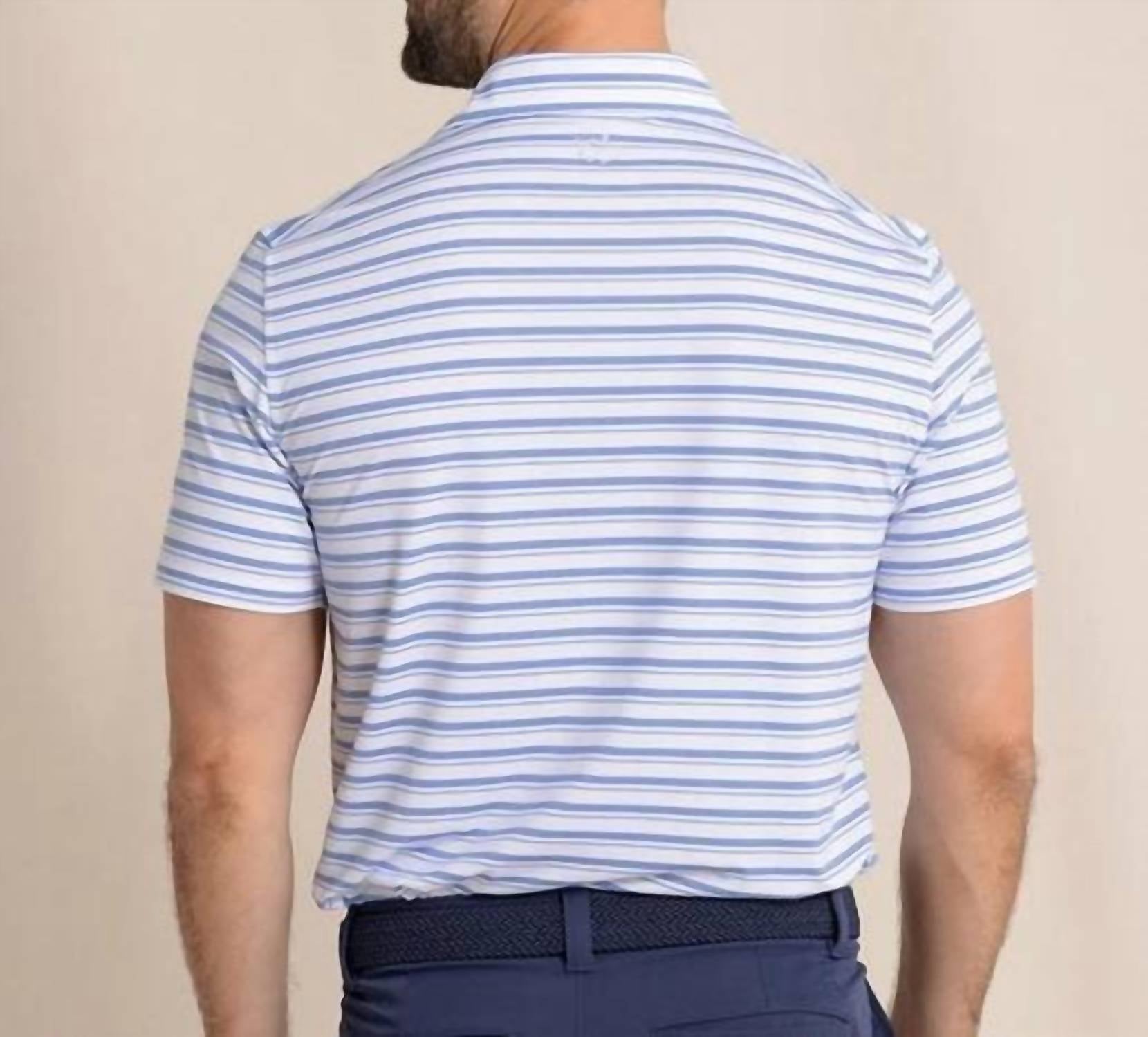Southern Tide - brrreeze Pearl Cove Stripe Polo