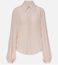 Victoria Beckham - Women's Blouson Sleeve Blouse