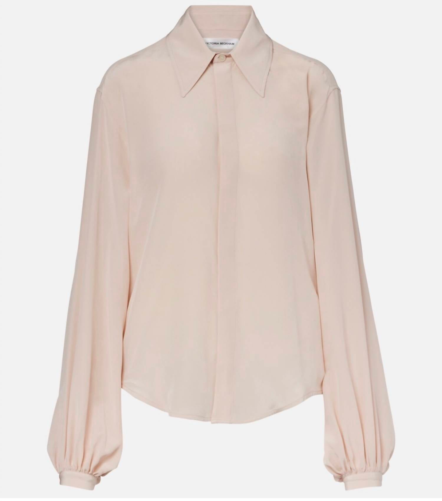 Victoria Beckham - Women's Blouson Sleeve Blouse