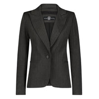 Hipchik - Women's Skull Pinstripe Blazer