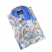 Eight X - Rain Forest Leaves Button Down Shirt
