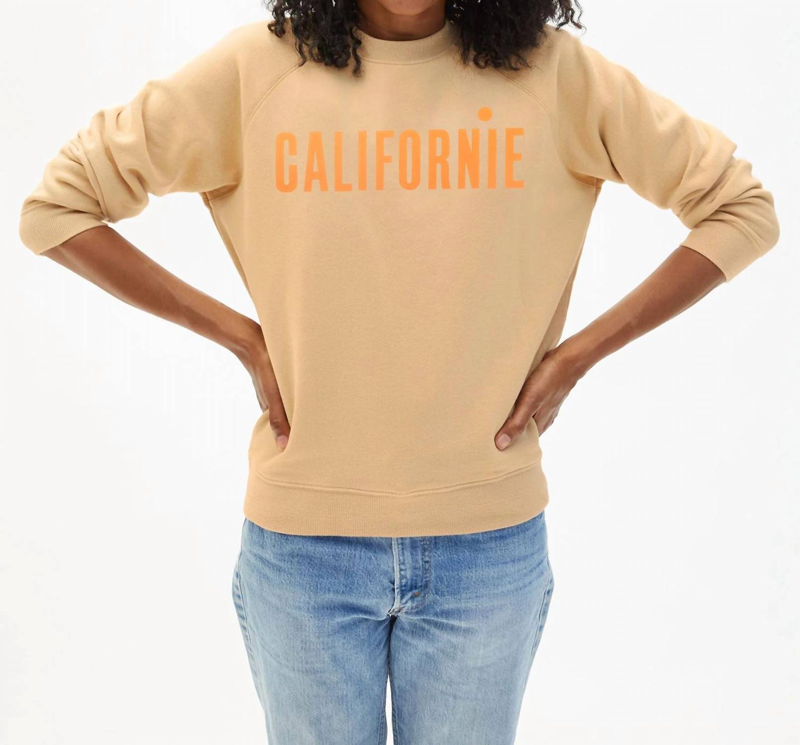 Clare V. - Crew Neck Graphic Sweatshirt
