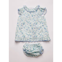 Pi And Pa - Olive Floral Set