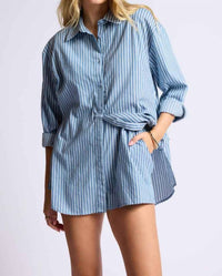 Sage The Label - Boyfriend Style Shirt & Short Romper