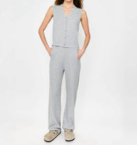 Kule - Vika Ribbed Knit Sleeveless Vest