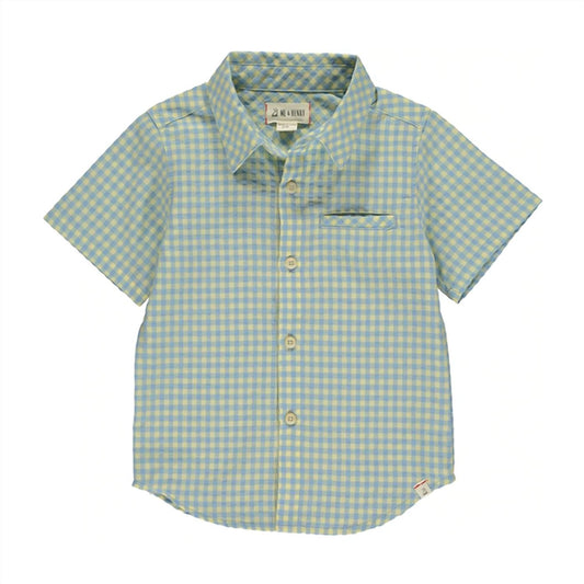 Me & Henry - Boy's Plaid Short Sleeve Shirt