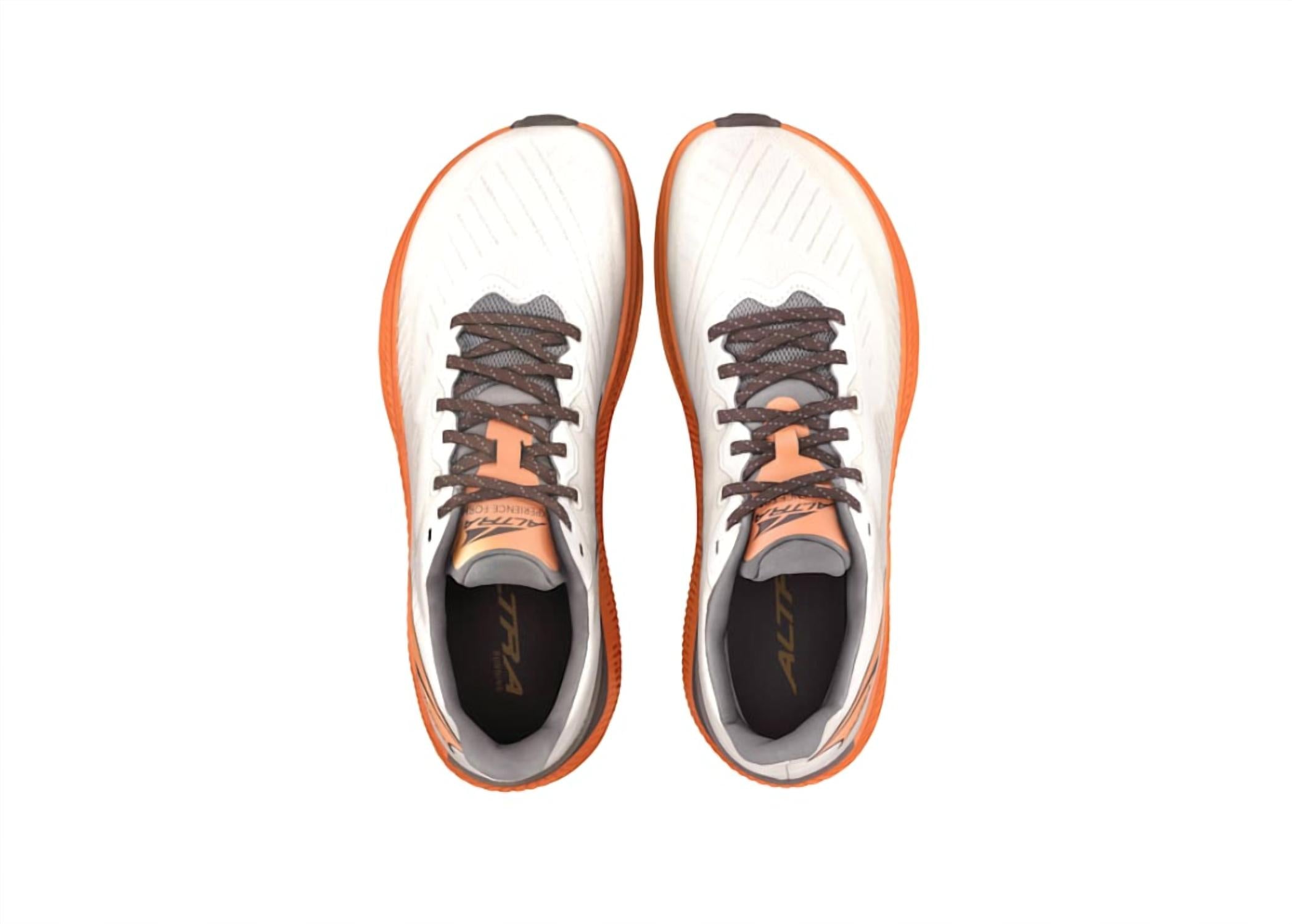 ALTRA Men's Experience Form Running Shoe in gray orange 1 - men's shoe - view 5