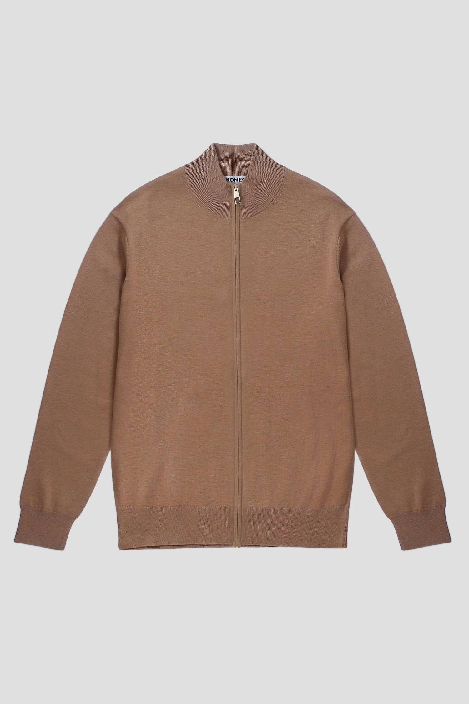 Romeo Nyc - Men's Everyday Cotton Quarter Zip Sweater -plus