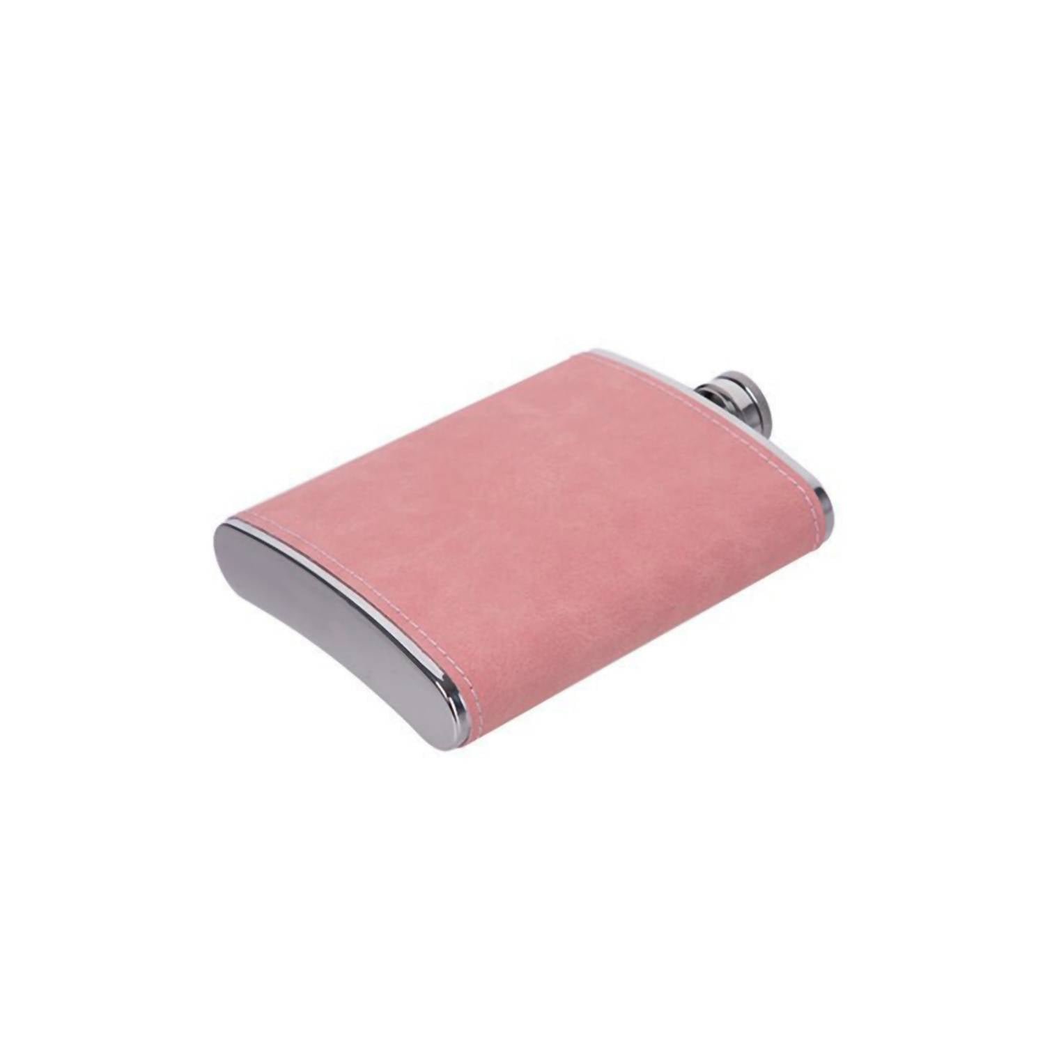 Creative Gifts International - Leatherette Flask, 8 Oz