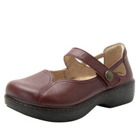 Alegria Women's Onika Mary Jane Flats in redwood - women's flats