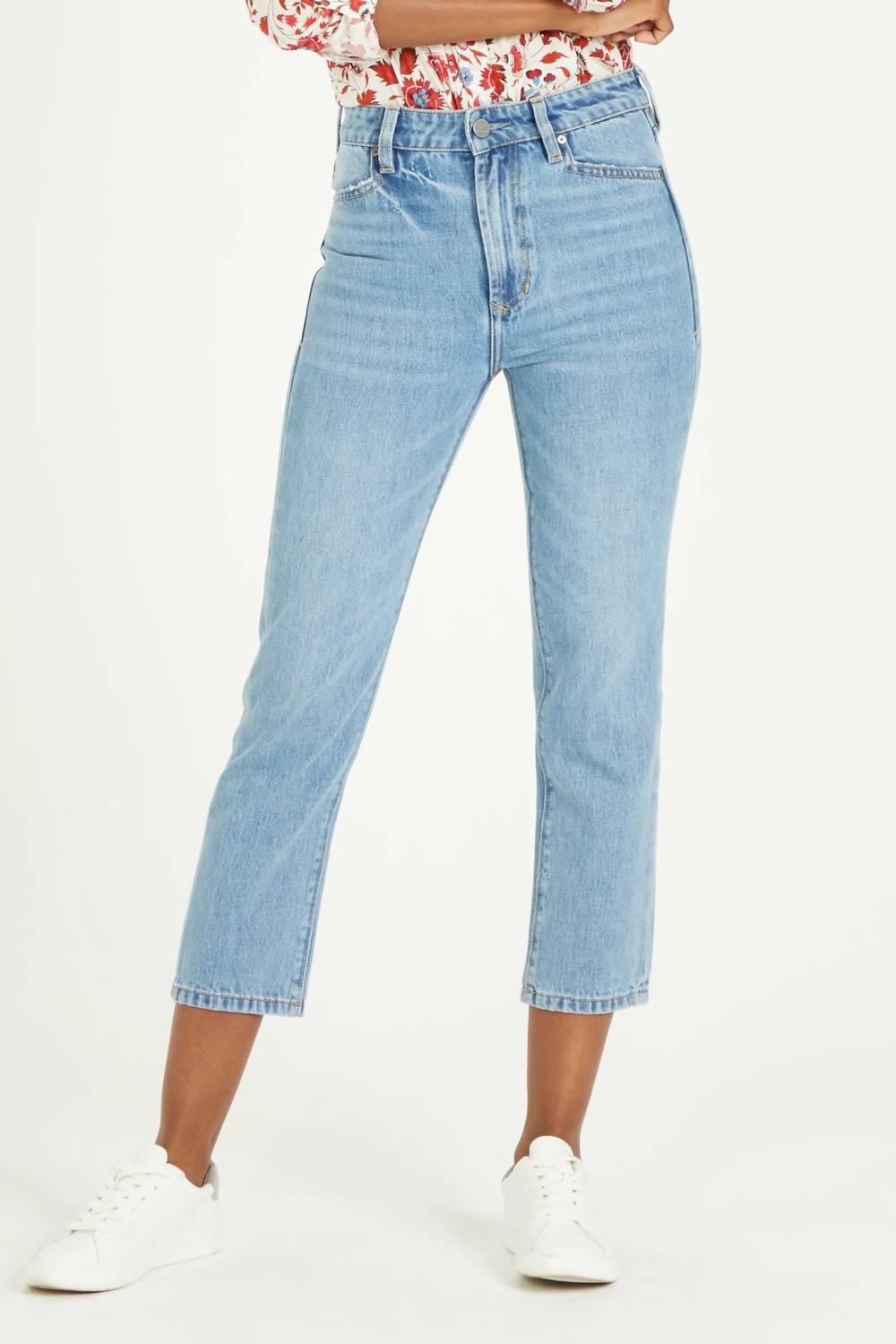 DEAR JOHN DENIM Frankie Straight Leg Jeans in salt lake - women's jeans