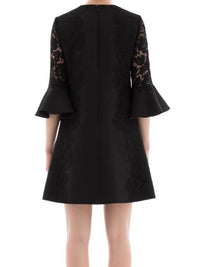 Valentino - Lace Round Neck Dress