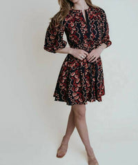 LAROQUE Ian Dress in orchard - women's dress