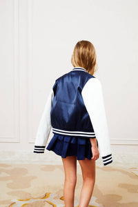 Theme - Valley Satin Varsity Jacket