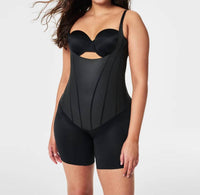 Spanx - Spanxsculpt™ Totalcontour Open-bust Mid-thigh Bodysuit