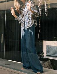 Entro - Collared Button Up Top