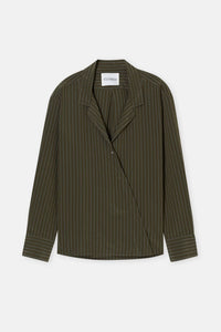 Closed - asymmetric evening shirt